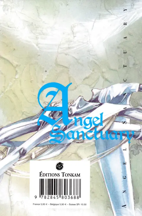 Verso de l'album Angel Sanctuary 3