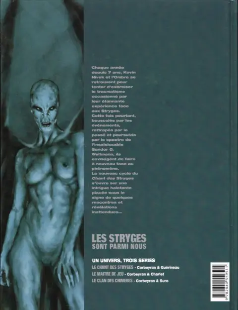 Verso de l'album Le Chant des Stryges Tome 7 Rencontres