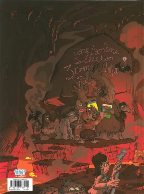 Verso de l'album Les ChronoKids Tome 4