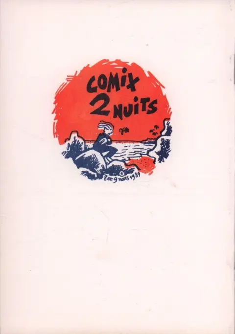 Verso de l'album Comix 2 jours - Comix 2 nuits
