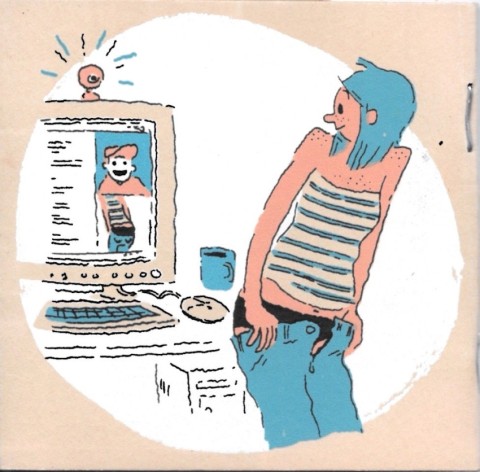 Verso de l'album Des adolescents