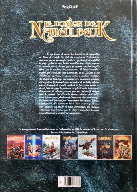 Verso de l'album Le Donjon de Naheulbeuk Tome 23 Tome 23