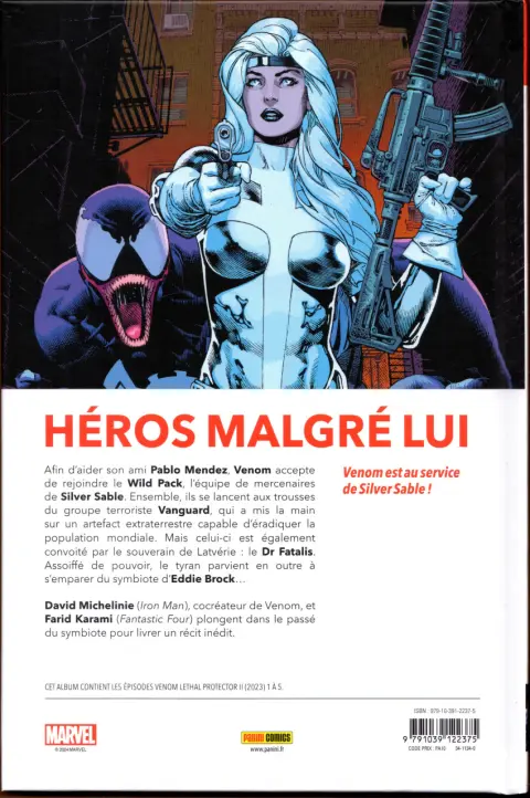 Verso de l'album Venom - Lethal protector 2 Fatale Liaison