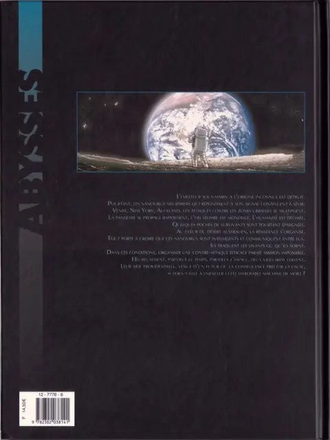 Verso de l'album Deep Tome 3 Le nœud de Möbius