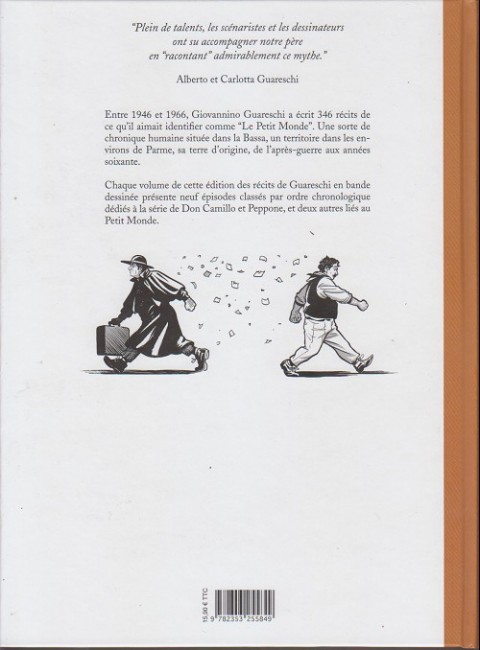 Verso de l'album Don Camillo Tome 2 Retour à la bergerie