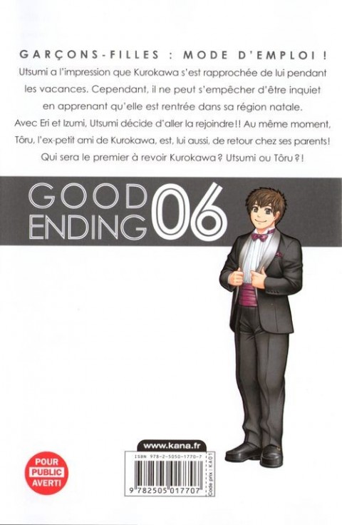 Verso de l'album GE - Good Ending 06