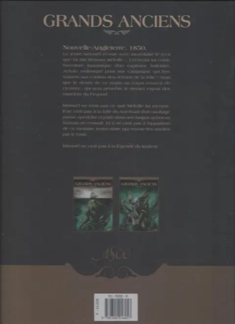 Verso de l'album Grands anciens Tome 2 Le Dieu poulpe