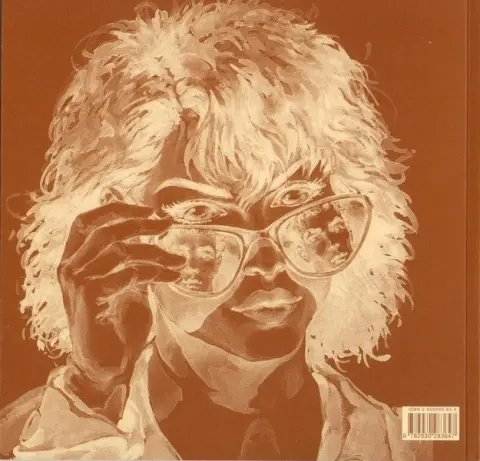 Verso de l'album Halloween blues Coups de crayon