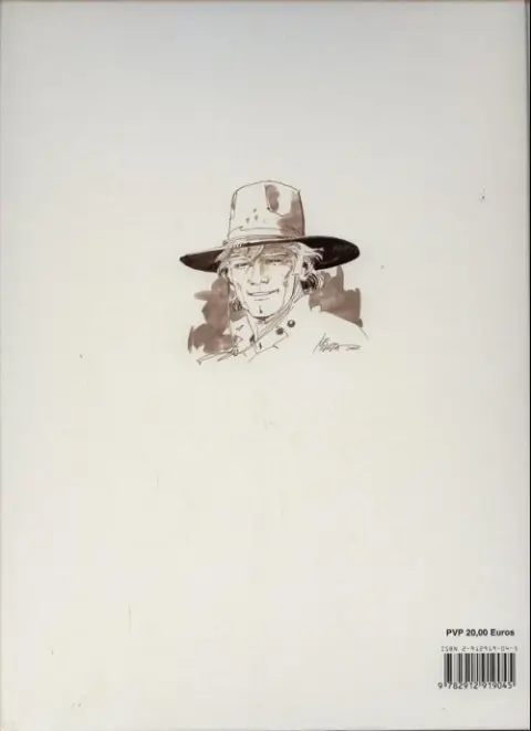 Verso de l'album Ken Parker 1 Lily et le trappeur