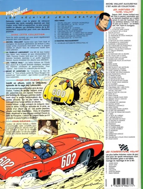 Verso de l'album Les Labourdet #5 Le faux pas