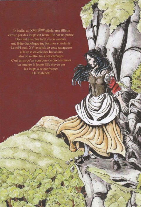 Verso de l'album Lupus Deï Tome 1 Fille de la louve