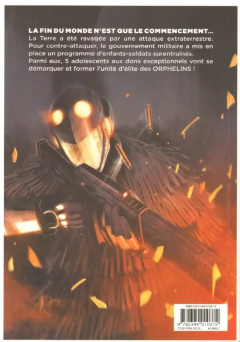 Verso de l'album Orphelins Tome 3 Le Revenant