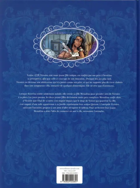 Verso de l'album Le Parfum de Victoire Fugue à Venise