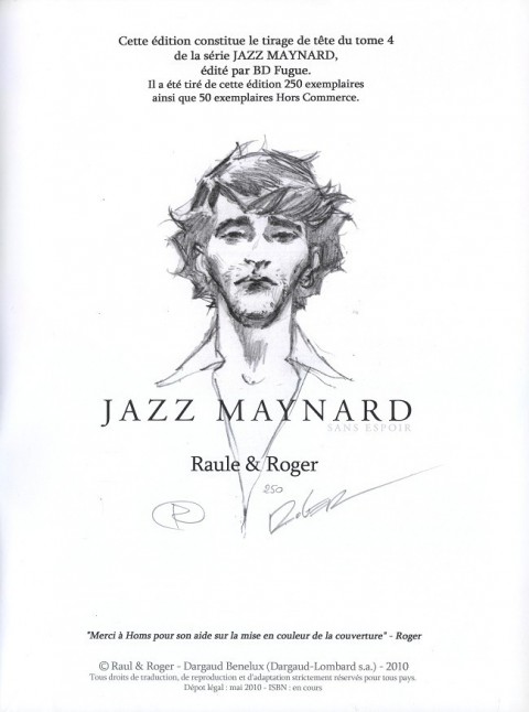 Autre de l'album Jazz Maynard Tome 4 Sans espoir