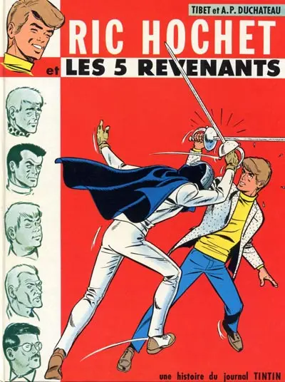 Ric Hochet Tome 10 Les 5 revenants