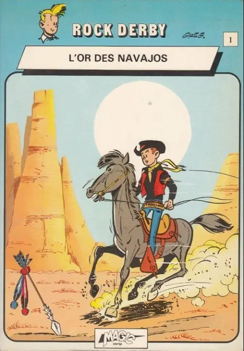 Rock Derby Tome 4 L'or des Navajos