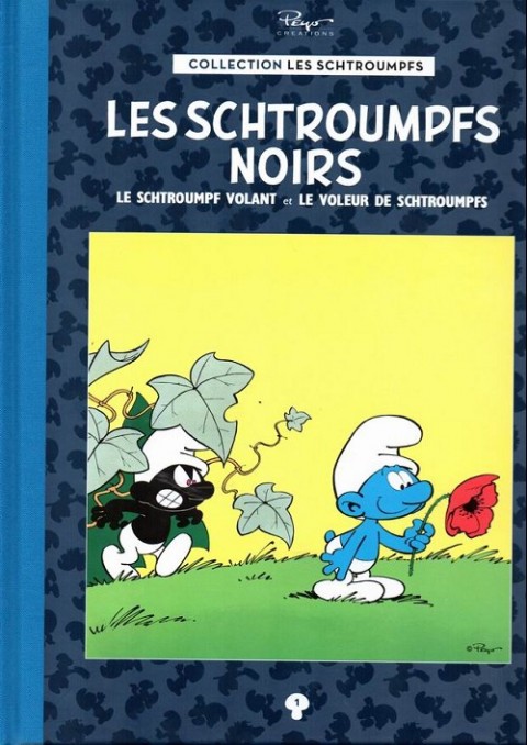 Couverture de l'album Les Schtroumpfs La collection Tome 1 Les Schtroumpfs noirs