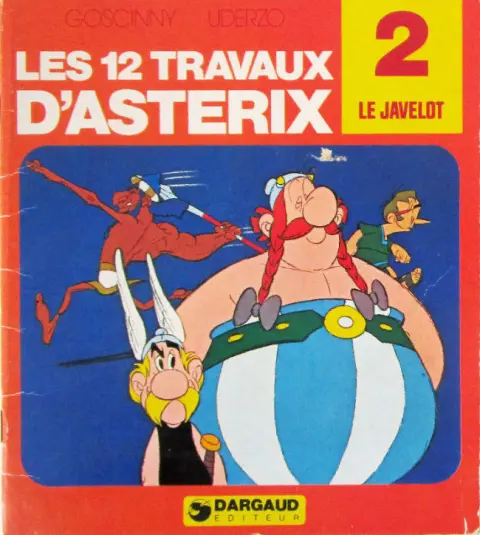 Les 12 travaux d'Astérix Tome 2 Le javelot