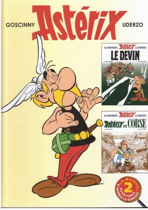 Couverture de l'album Astérix Tomes 19 et 20 Le devin / Asterix en Corse