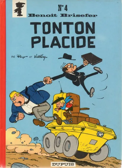 Couverture de l'album Benoît Brisefer Tome 4 Tonton Placide