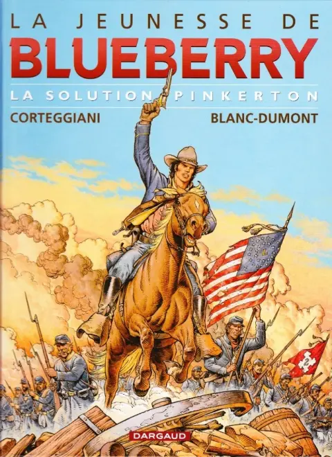 Couverture de l'album La Jeunesse de Blueberry Tome 10 La solution Pinkerton