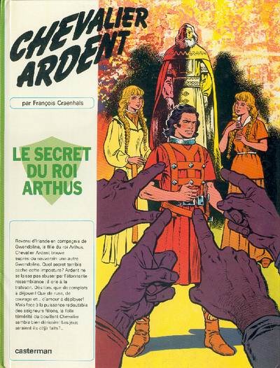 Couverture de l'album Chevalier Ardent Tome 6 Le secret du roi Arthus