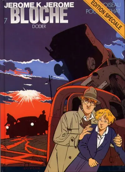 Jérôme K. Jérôme Bloche Tome 7 Un oiseau pour le chat