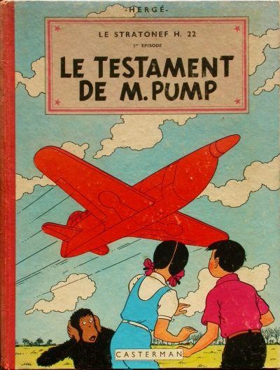 Couverture de l'album Les Aventures de Jo, Zette et Jocko Tome 1 Le testament de M. Pump