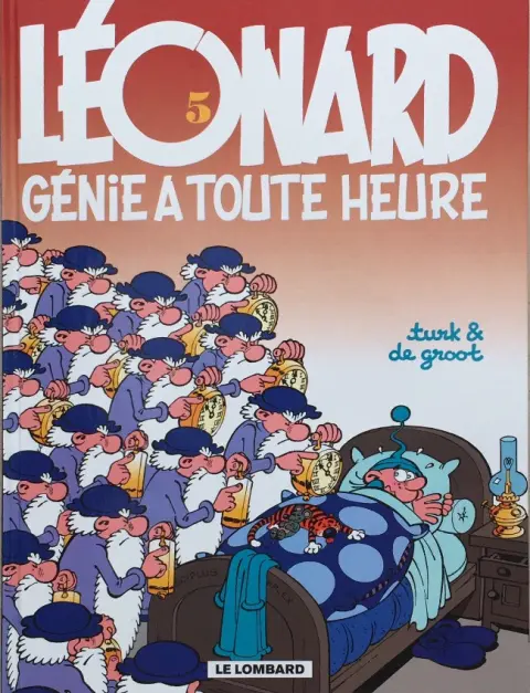 Couverture de l'album Léonard Tome 5 Génie à toute heure