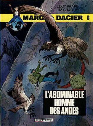 Couverture de l'album Marc Dacier Couleurs Tome 6 L'abominable Homme des Andes