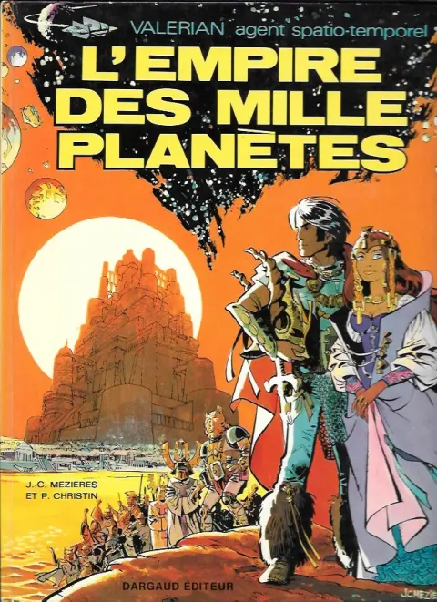 Couverture de l'album Valérian Tome 2 L'empire des mille planètes