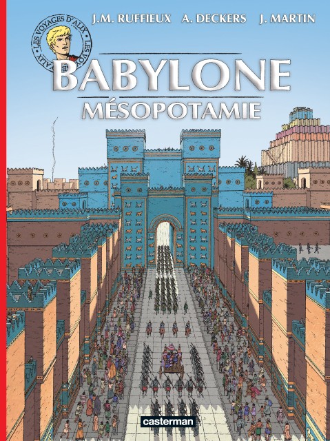 Couverture de l'album Les Voyages d'Alix Tome 35 Babylone - Mésopotamie