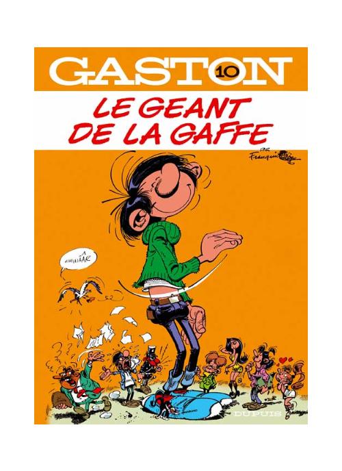 Couverture de l'album Gaston Tome 10 Le géant de la gaffe