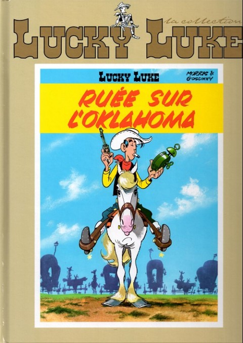 Couverture de l'album Lucky Luke La collection Tome 42 Ruée sur l'Oklahoma