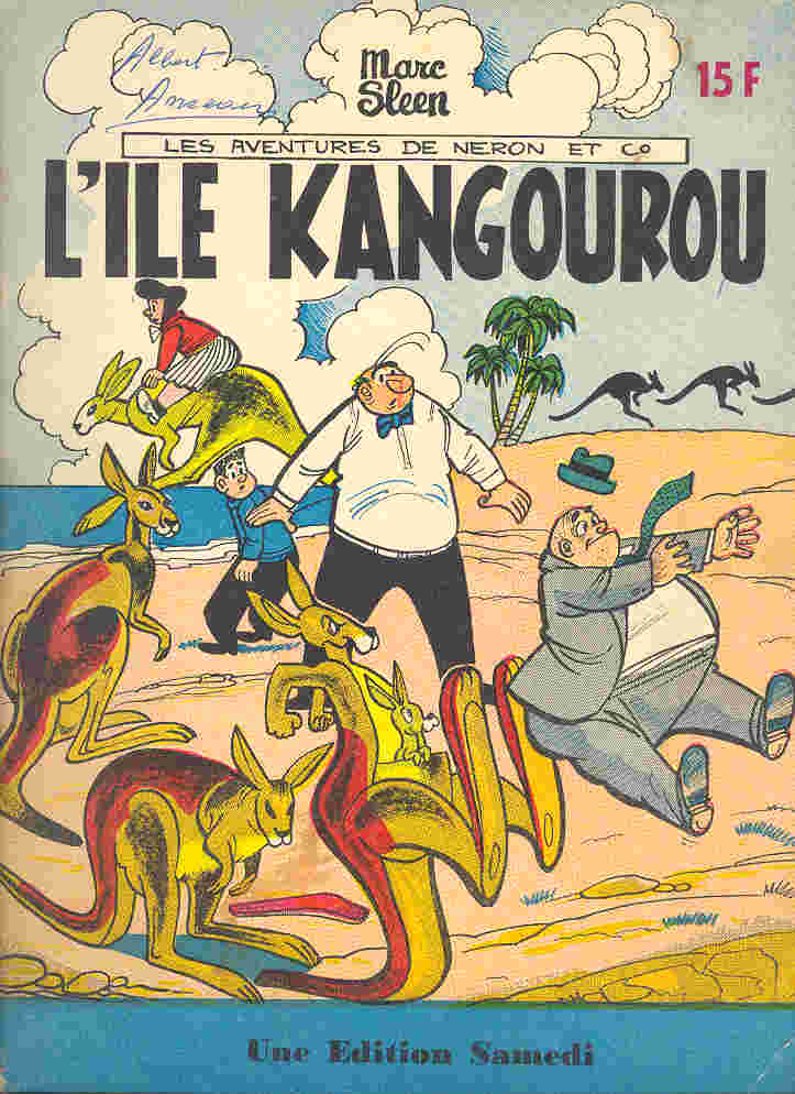 Les Aventures de Néron et Co Éditions Samedi Tome 31 L'île kangourou