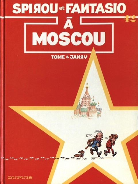 Couverture de l'album Spirou et Fantasio Tome 42 Spirou et Fantasio à Moscou