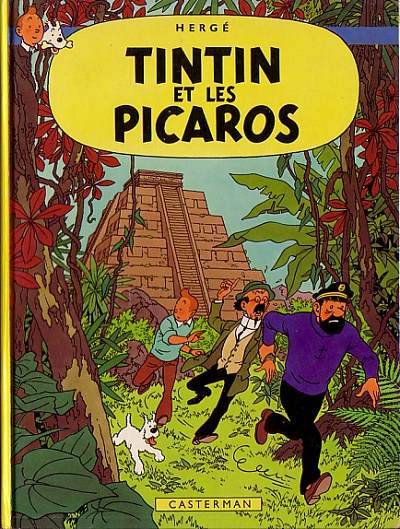 Couverture de l'album Tintin Tome 23 Tintin et les Picaros
