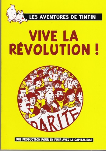 Couverture de l'album Tintin Vive la Révolution !