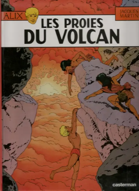 Couverture de l'album Alix Tome 14 Les proies du volcan