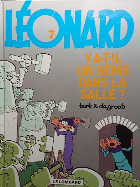 Couverture de l'album Léonard Tome 7 Y a-t-il un génie dans la salle