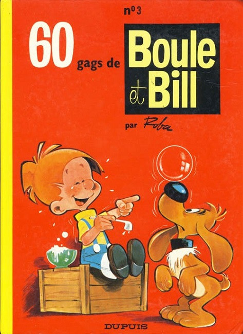 Couverture de l'album Boule et Bill N° 3 60 gags de Boule et Bill n°3