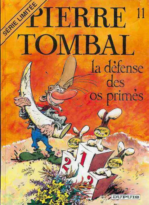 Pierre Tombal Tome 11 La défense des os primés