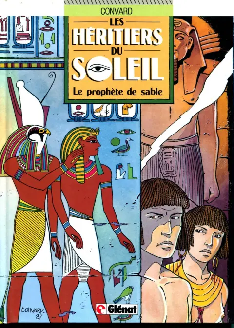 Couverture de l'album Les Héritiers du soleil Tome 2 Le prophète de sable