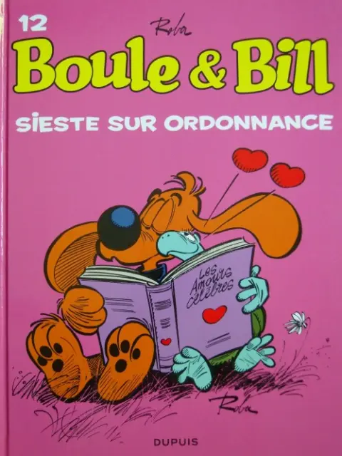 Couverture de l'album Boule & Bill Tome 12 Sieste sur ordonnance