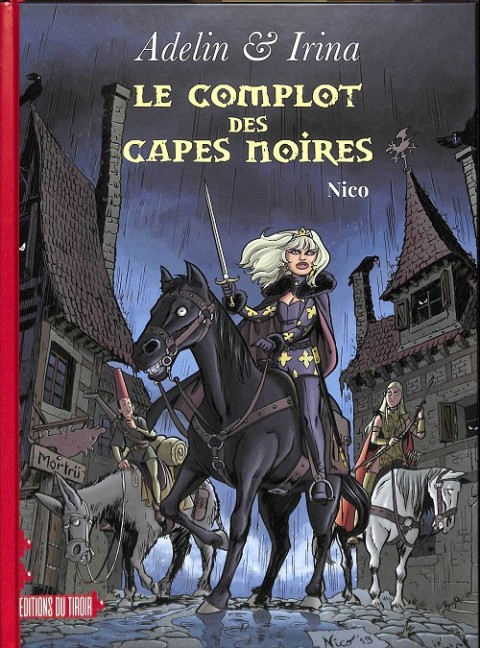 Couverture de l'album Adelin et Irina Tome 1 Le complot des capes noires