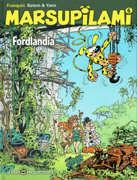 Couverture de l'album Marsupilami Tome 6 Fordlandia