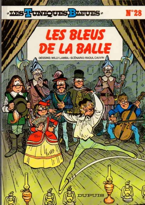 Couverture de l'album Les Tuniques Bleues Tome 28 Les bleus de la balle