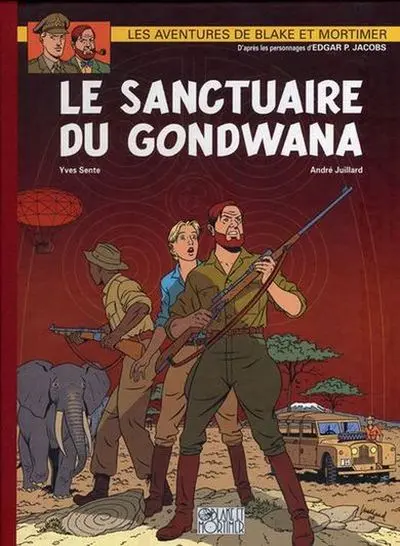 Couverture de l'album Blake et Mortimer Tome 18 Le Sanctuaire du Gondwana