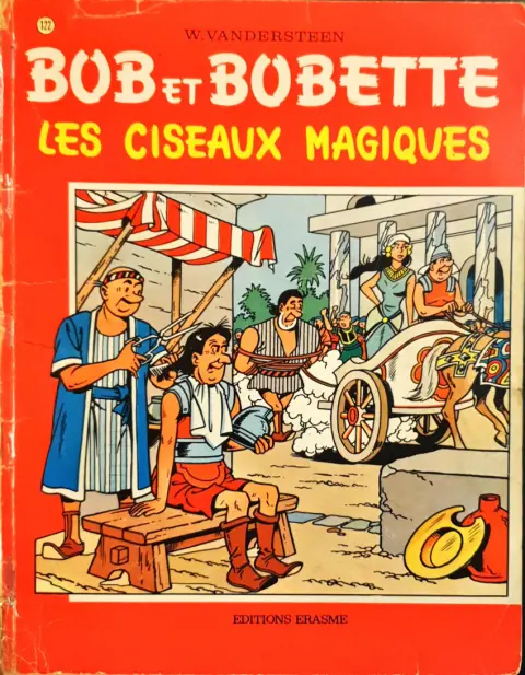 Couverture de l'album Bob et Bobette Tome 122 Les Ciseaux Magiques
