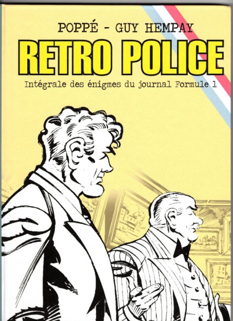 Couverture de l'album Rétro Police Intégrale des énigmes du journal Formule 1